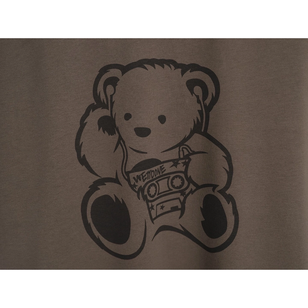 WE11DONE Radio Bear Short-Sleeve T-Shirt TSK1,We11done