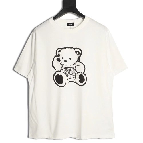 WE11DONE Radio Bear Short-Sleeve T-Shirt,We11done