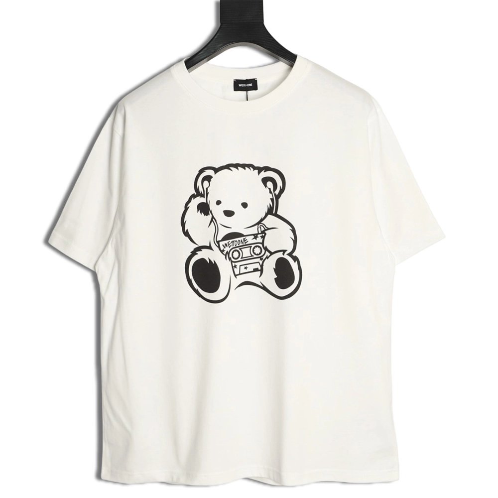 WE11DONE Radio Bear Short-Sleeve T-Shirt,We11done