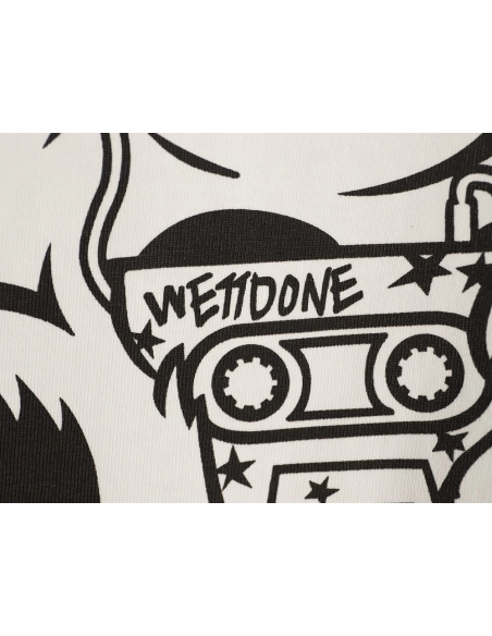 WE11DONE Radio Bear Short-Sleeve T-Shirt,We11done