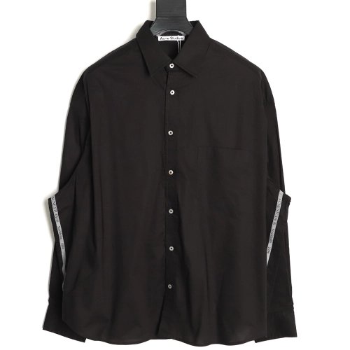 Acne Studios Jacquard Logo Oversized Shirt,Acne Studios