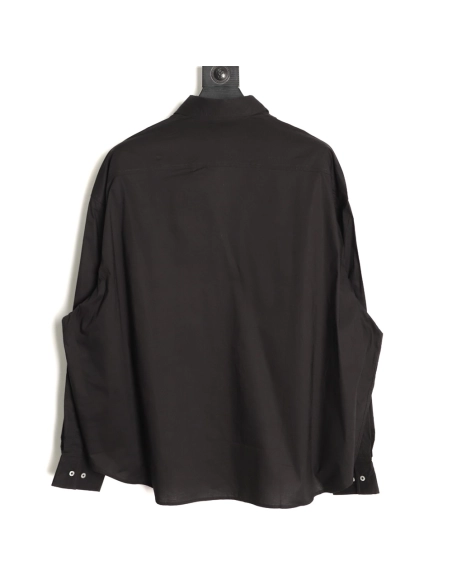 Acne Studios Jacquard Logo Oversized Shirt,Acne Studios