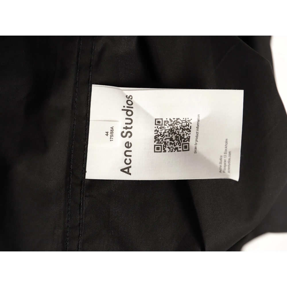Acne Studios Jacquard Logo Oversized Shirt,Acne Studios