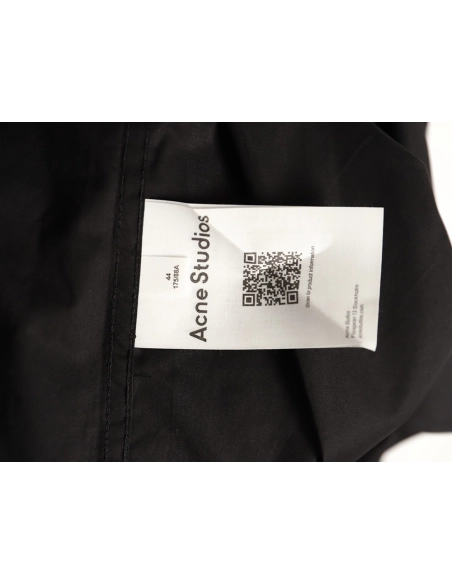 Acne Studios Jacquard Logo Oversized Shirt,Acne Studios