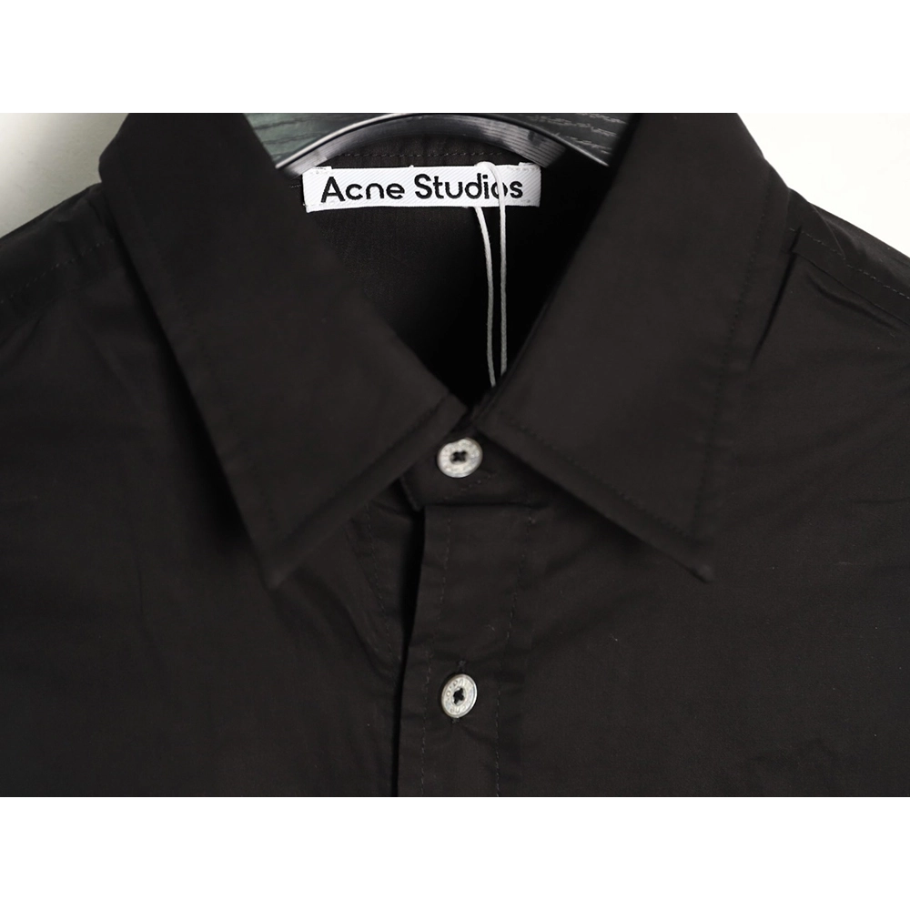Acne Studios Jacquard Logo Oversized Shirt,Acne Studios