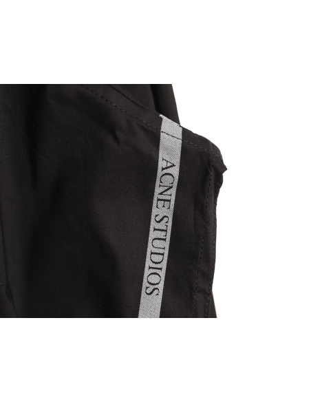Acne Studios Jacquard Logo Oversized Shirt,Acne Studios