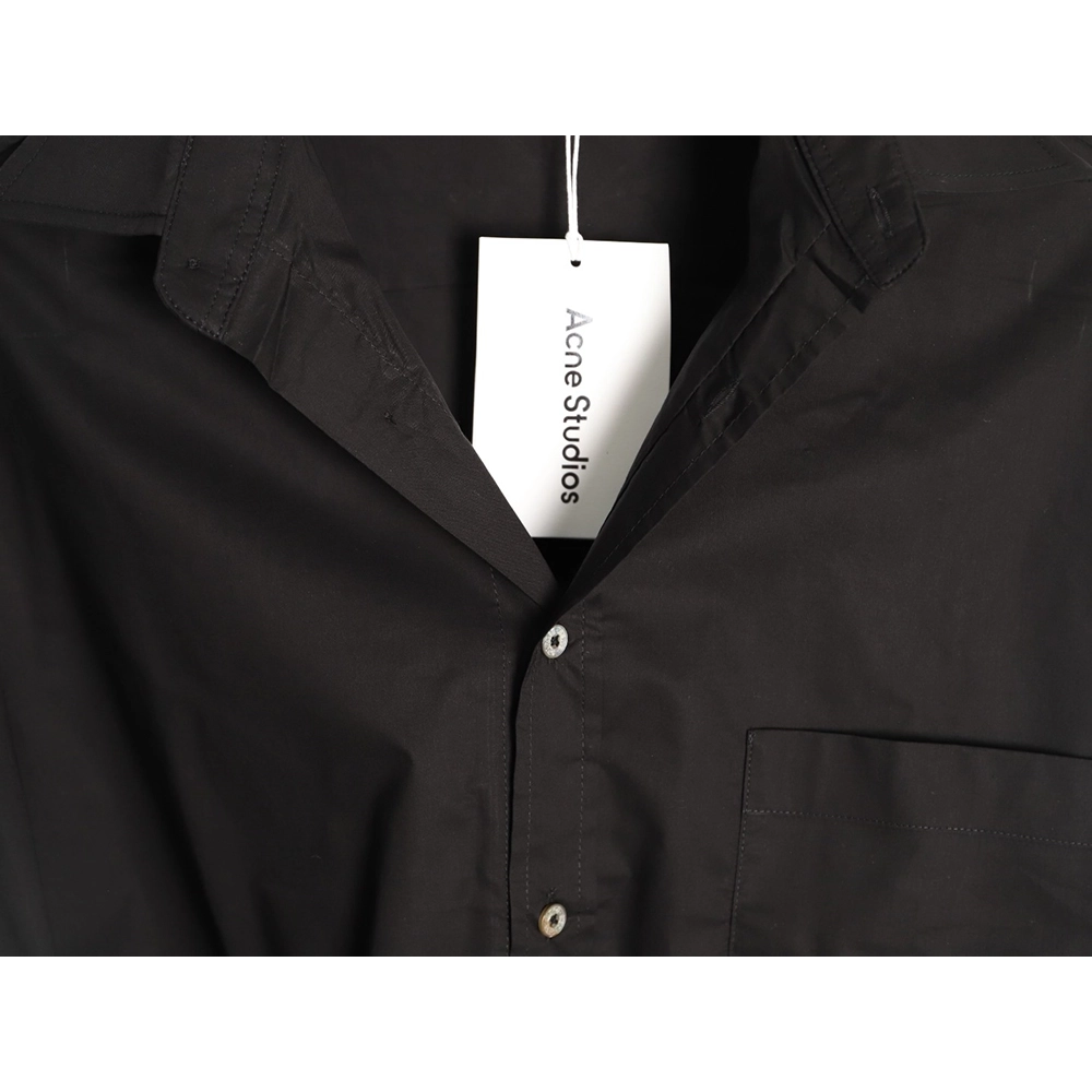 Acne Studios Jacquard Logo Oversized Shirt,Acne Studios