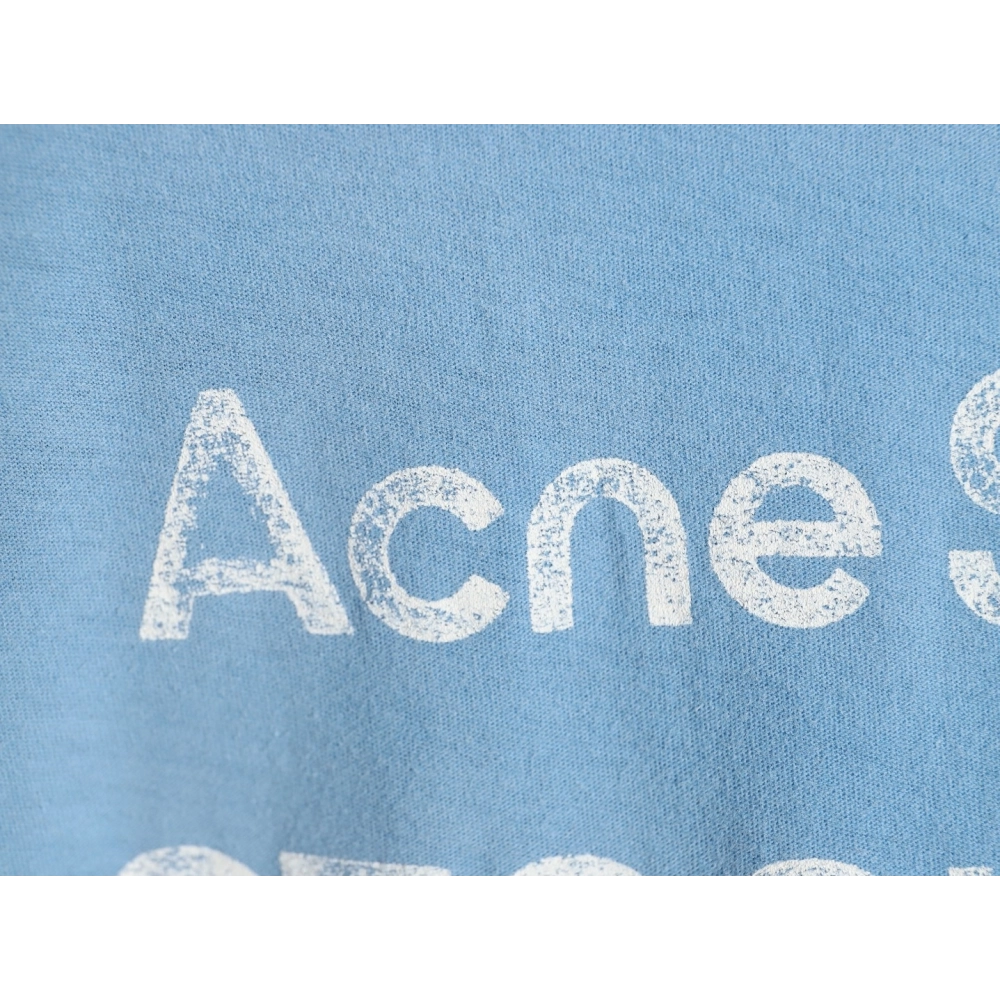 Acne Studios 1996 Sandblasted Distressed Washed Long-Sleeve T-Shirt,Acne Studios