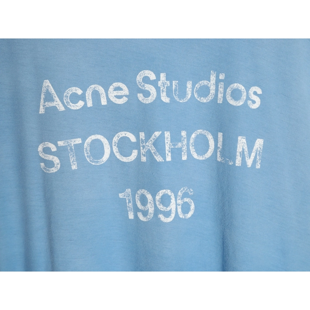 Acne Studios 1996 Sandblasted Distressed Washed Long-Sleeve T-Shirt,Acne Studios