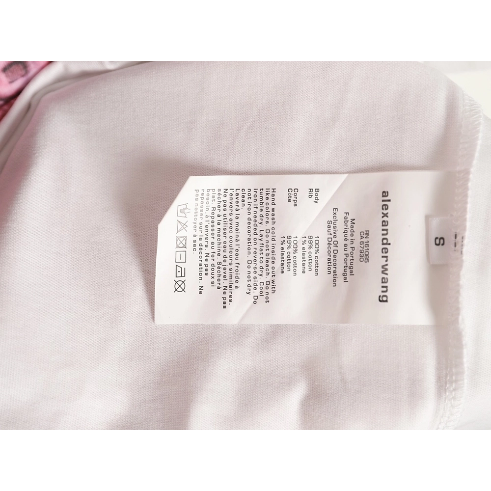 Alexander Wang Ice Cube Print Short-Sleeve T-Shirt,Alexander Wang
