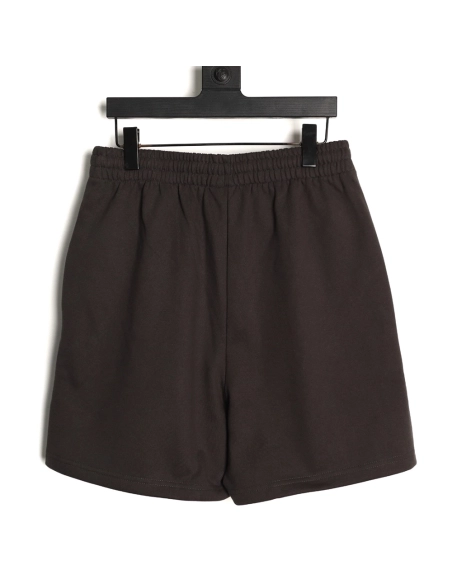 Balenciaga Circular Embroidered Slanted Pocket Shorts,Balenciaga