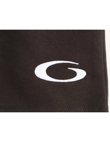 Balenciaga Circular Embroidered Slanted Pocket Shorts,Balenciaga