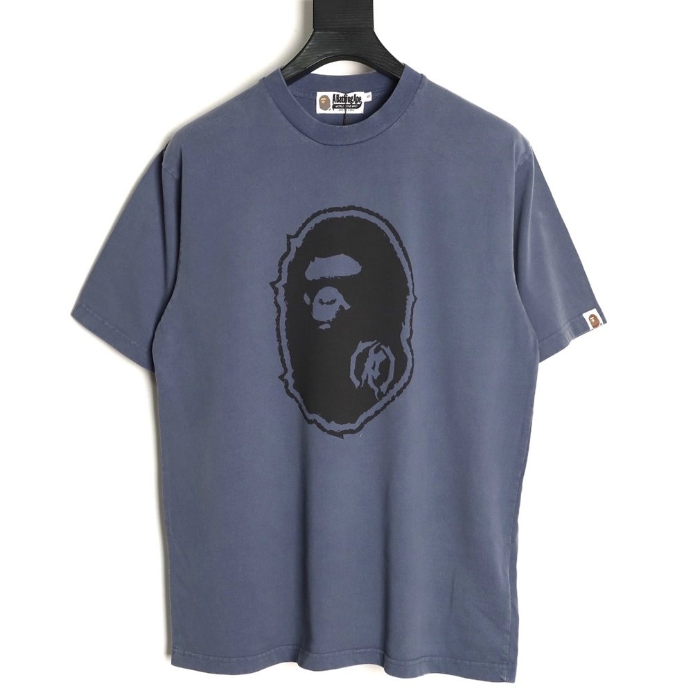 BAPE Ape Head Washed Short-Sleeve T-Shirt,Bape