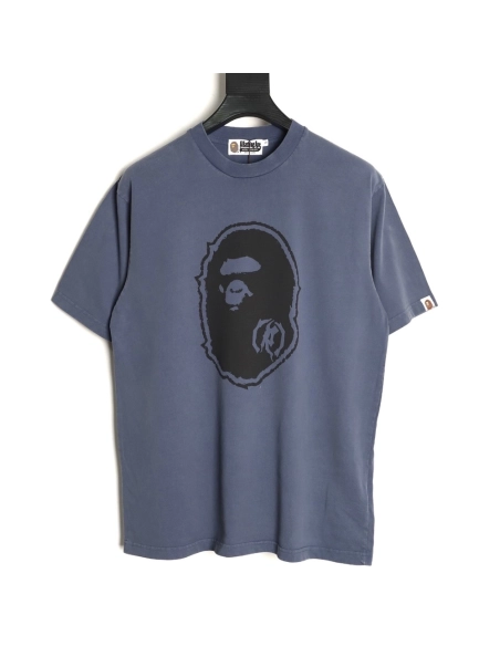 BAPE Ape Head Washed Short-Sleeve T-Shirt,Bape