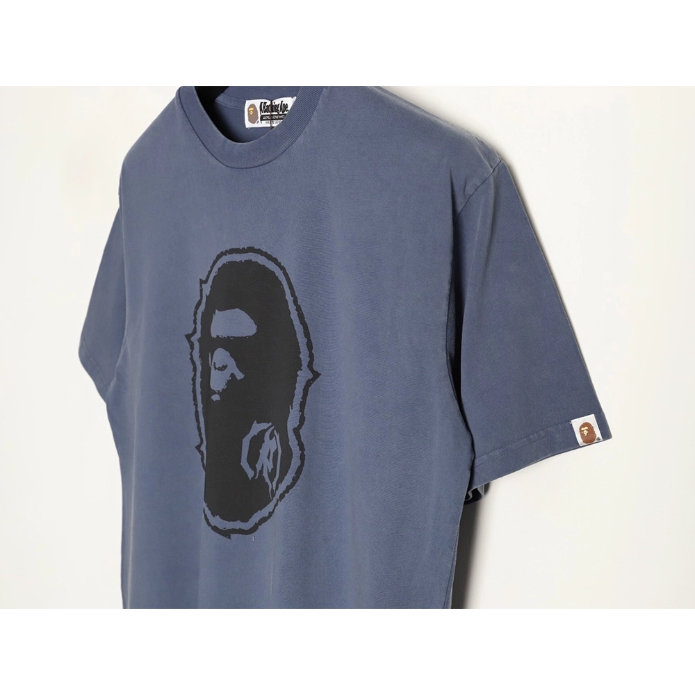 BAPE Ape Head Washed Short-Sleeve T-Shirt,Bape