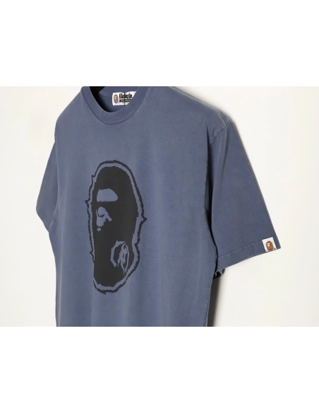 BAPE Ape Head Washed Short-Sleeve T-Shirt,Bape