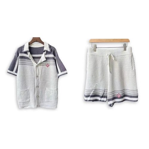 Casablanca Tennis Crochet Shirt Set,Casablanca