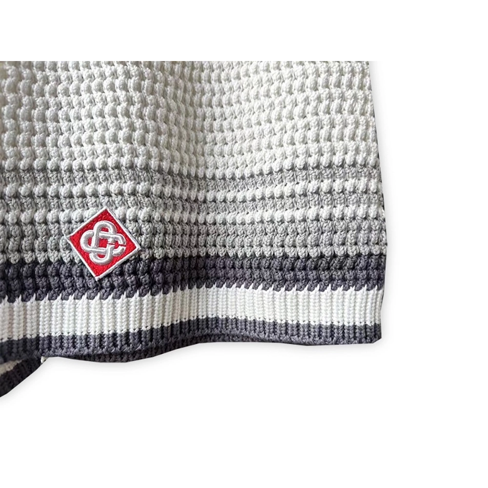 Casablanca Tennis Crochet Shirt Set,Casablanca