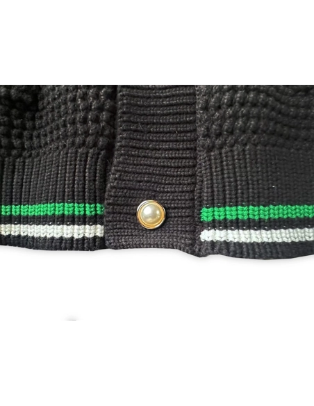 Casablanca Tennis Short Sleeve Crochet Shirt Set,Casablanca