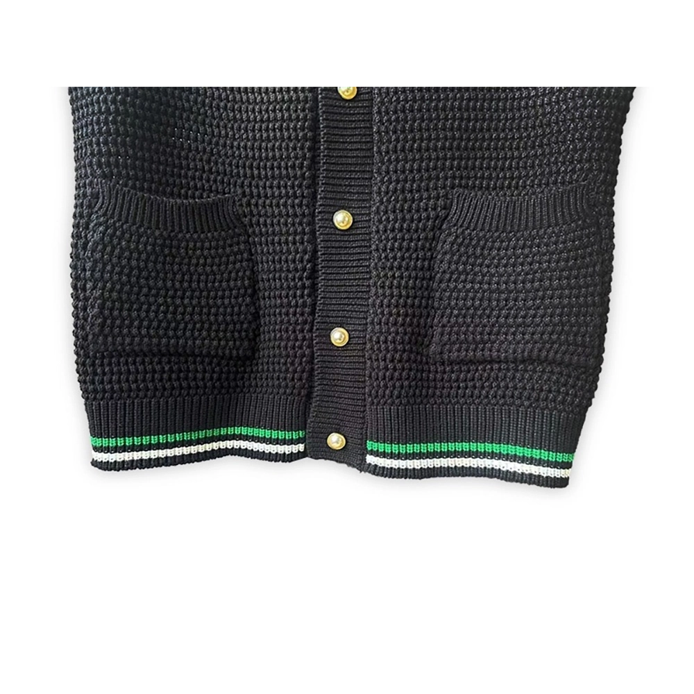 Casablanca Tennis Short Sleeve Crochet Shirt Set,Casablanca