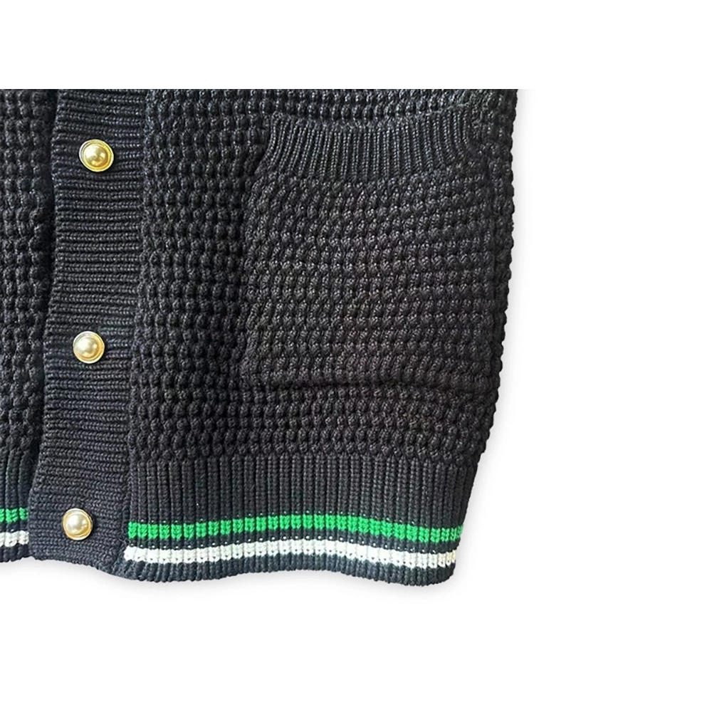 Casablanca Tennis Short Sleeve Crochet Shirt Set,Casablanca