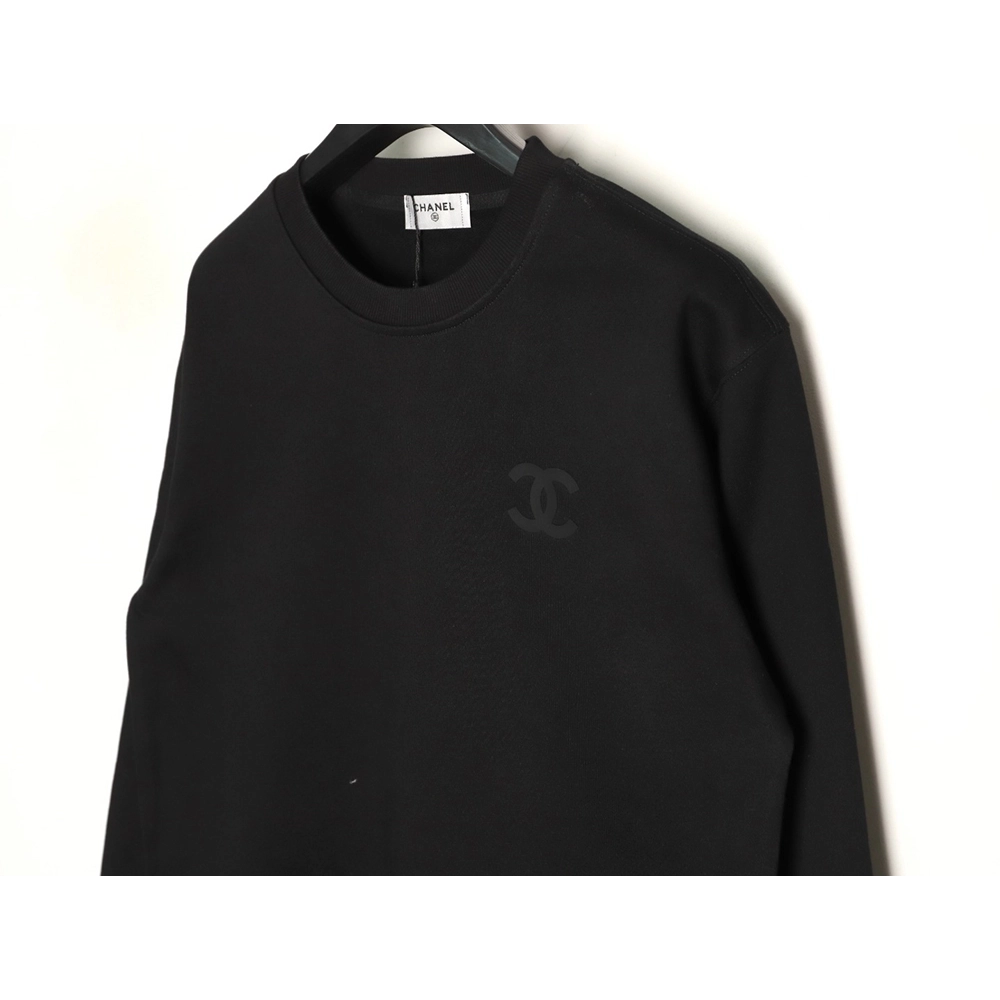 Chanel silicone logo crewneck sweatshirt,Chanel