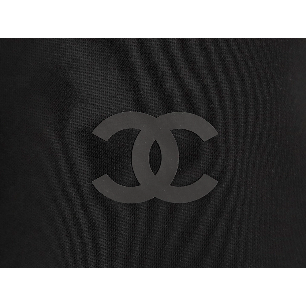 Chanel silicone logo crewneck sweatshirt,Chanel