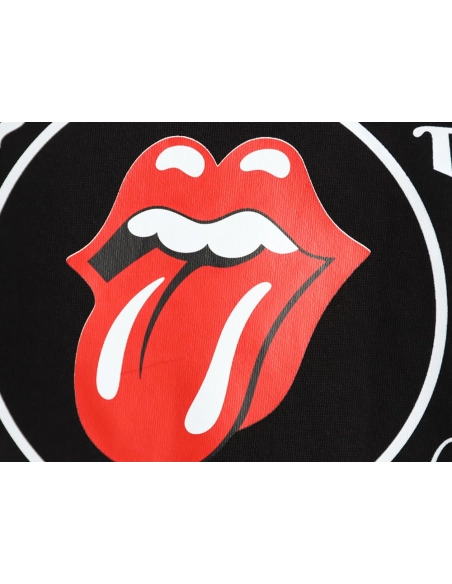 Chrome Hearts Red "Big Tongue" Print Short-Sleeve T-Shirt TSK1,Chrome Hearts