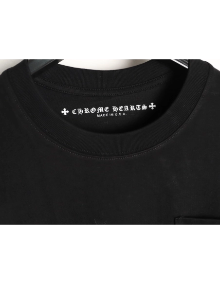 Chrome Hearts Pink Graffiti Print Short-Sleeve T-Shirt TSK1,Chrome Hearts
