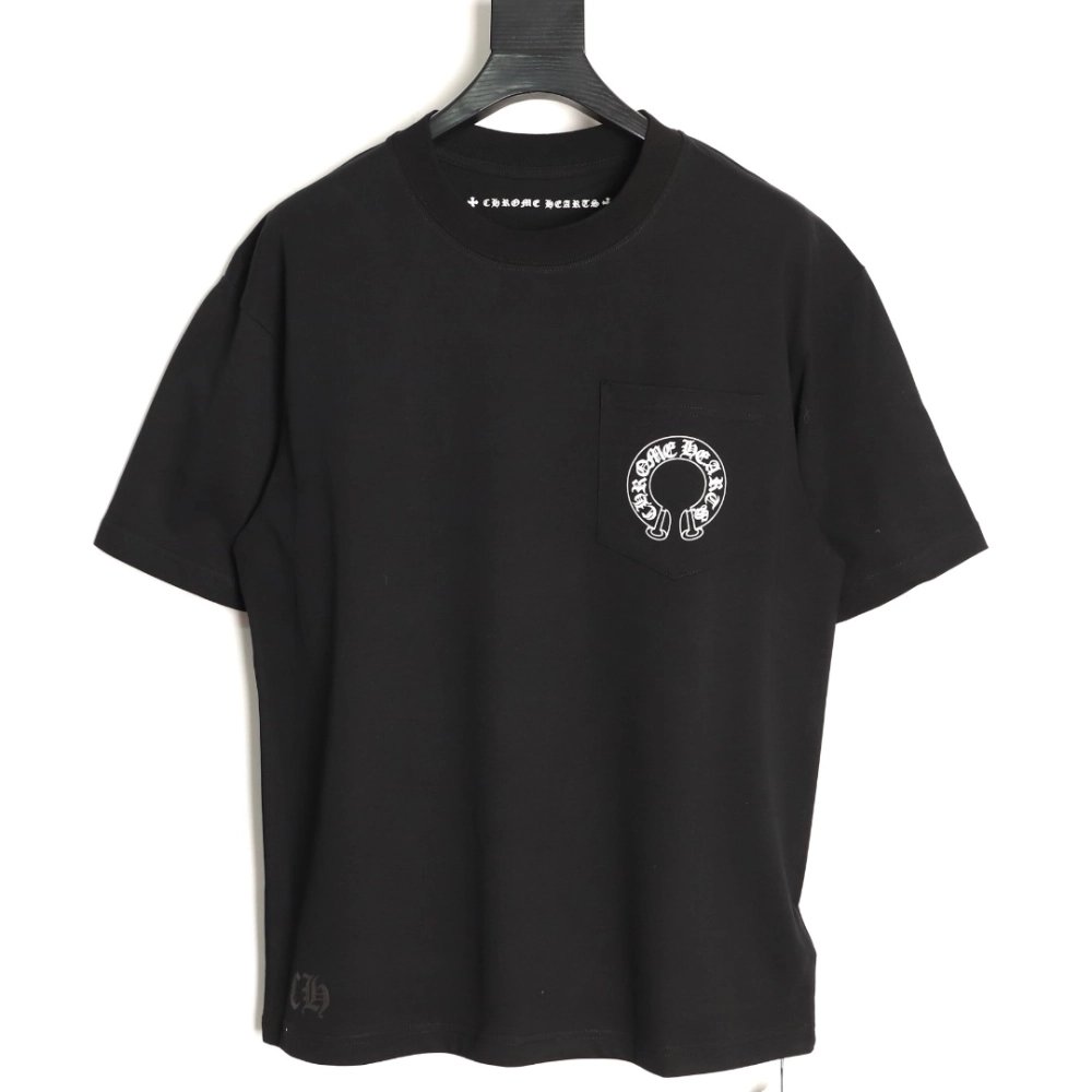 Chrome Hearts 3D Sanskrit Print Short-Sleeve T-Shirt TSK1,Chrome Hearts