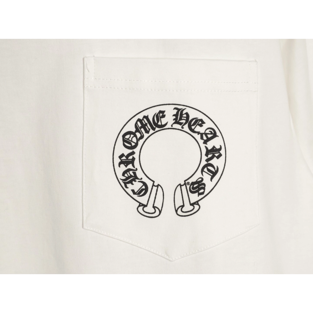 Chrome Hearts 3D Sanskrit Print Short-Sleeve T-Shirt,Chrome Hearts