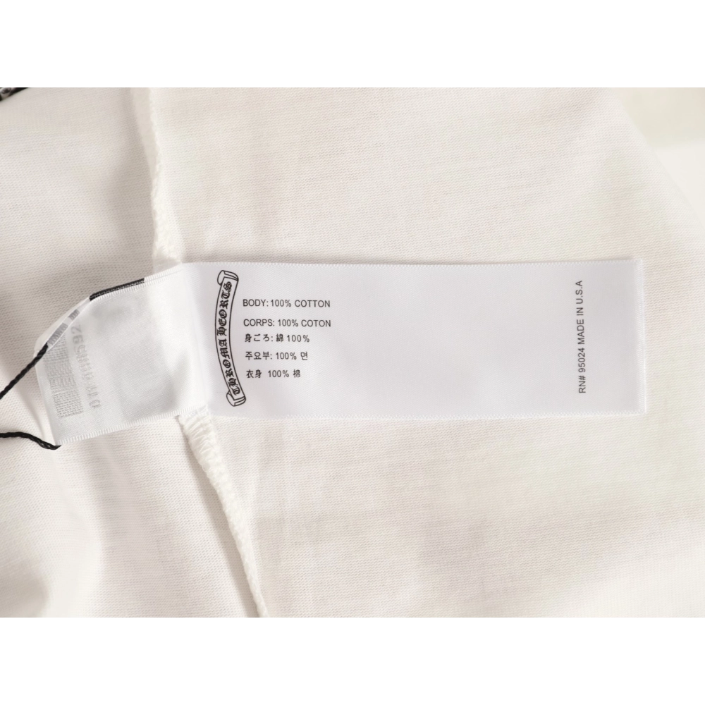 Chrome Hearts 3D Sanskrit Print Short-Sleeve T-Shirt,Chrome Hearts