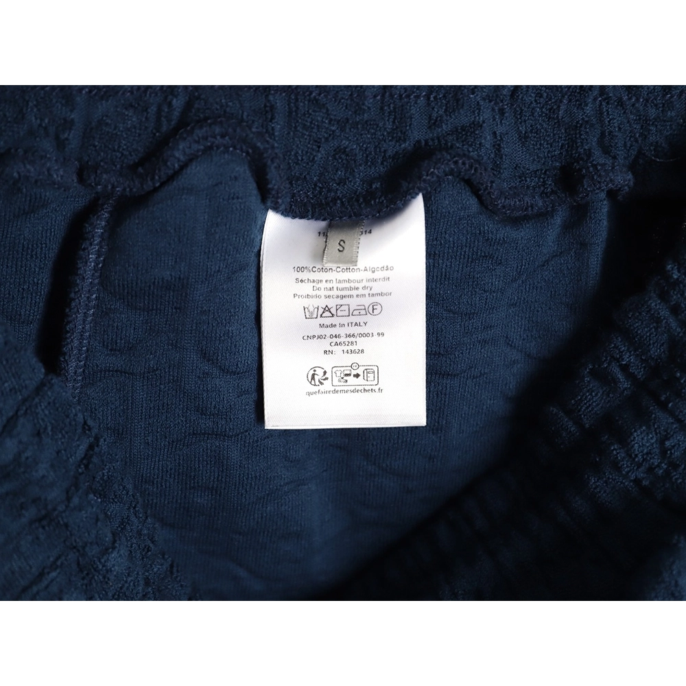 Dior classic monogrammed terry cloth shorts,Dior