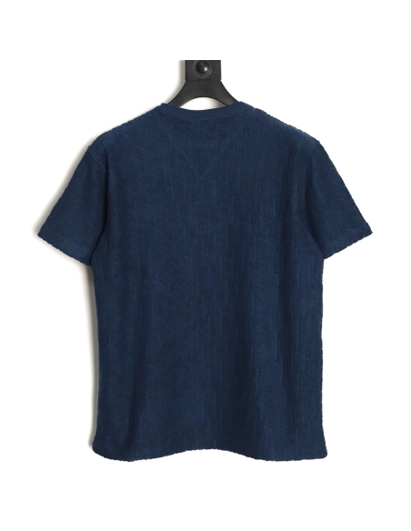 Dior Classic Monogram Jacquard Terry Short-Sleeve T-Shirt,Dior