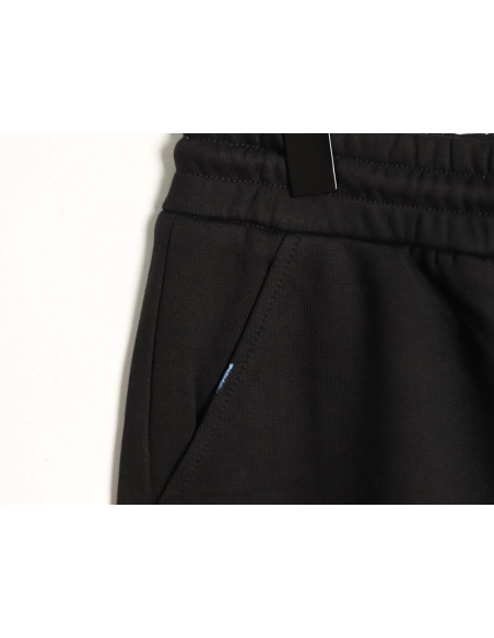 Dior Inkjet Graffiti Embroidered Logo Shorts,Dior