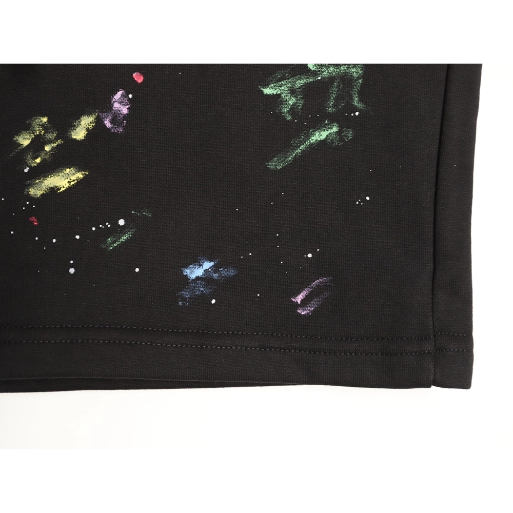 Dior Inkjet Graffiti Embroidered Logo Shorts,Dior