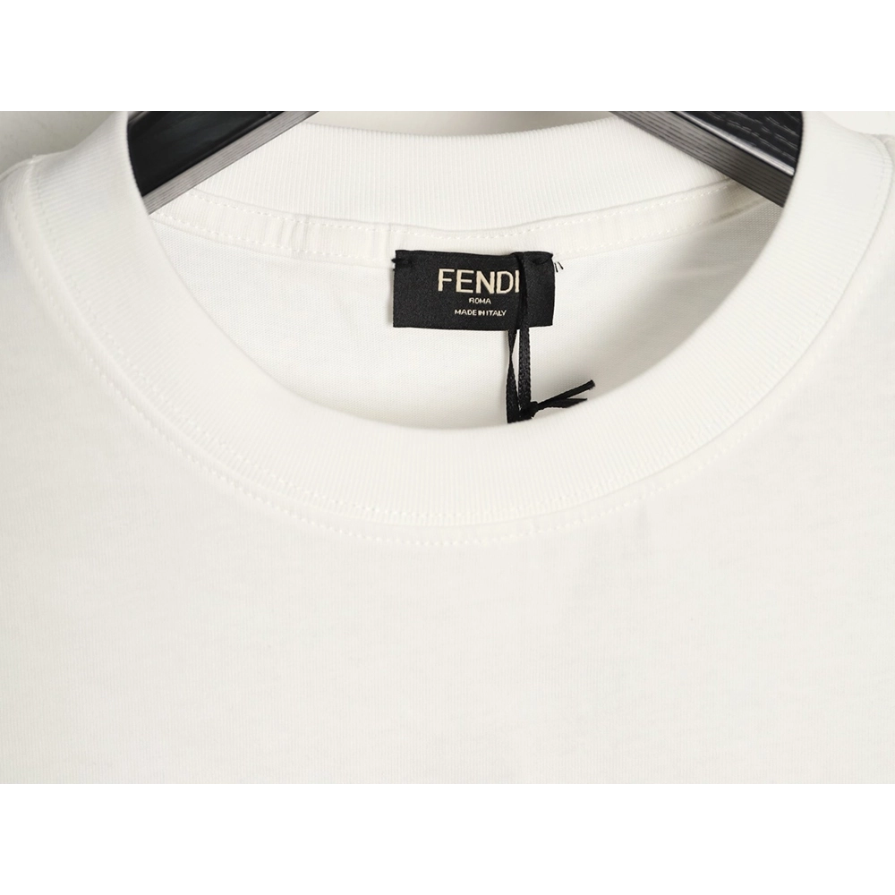 Fendi Monster Eyes Embroidered Short-Sleeve T-Shirt,Fendi
