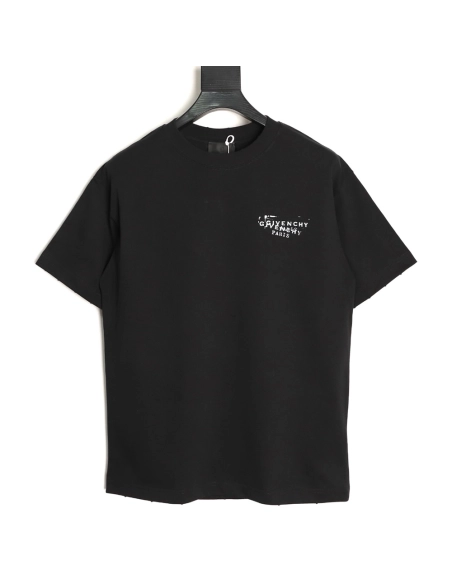 Givenchy Mottled Letter Print Short-Sleeve T-Shirt,Givenchy