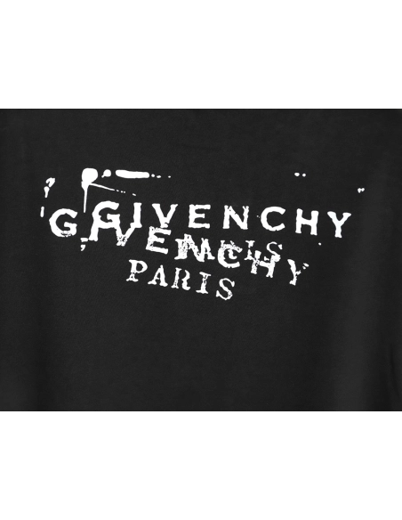 Givenchy Mottled Letter Print Short-Sleeve T-Shirt,Givenchy