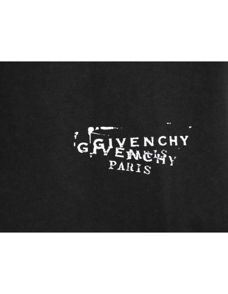 Givenchy Mottled Letter Print Short-Sleeve T-Shirt,Givenchy