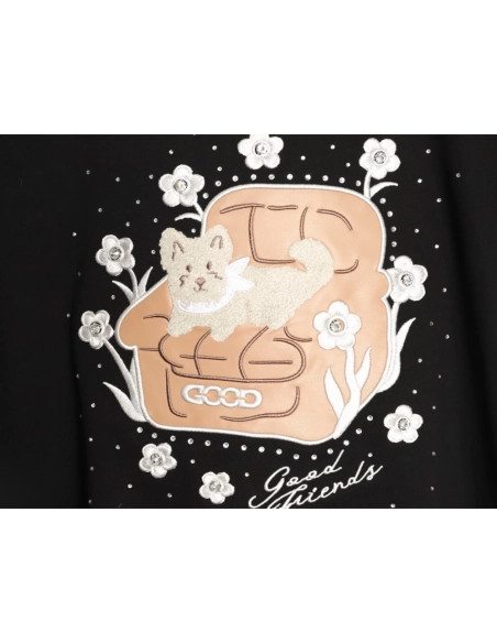 Good Brand Sofa Cat Pattern Short-Sleeve T-Shirt TSK1,Good Brand