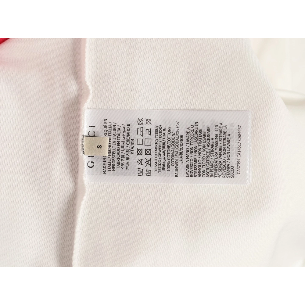 Gucci fluorescent pink logo embroidered short-sleeved shirt,Gucci