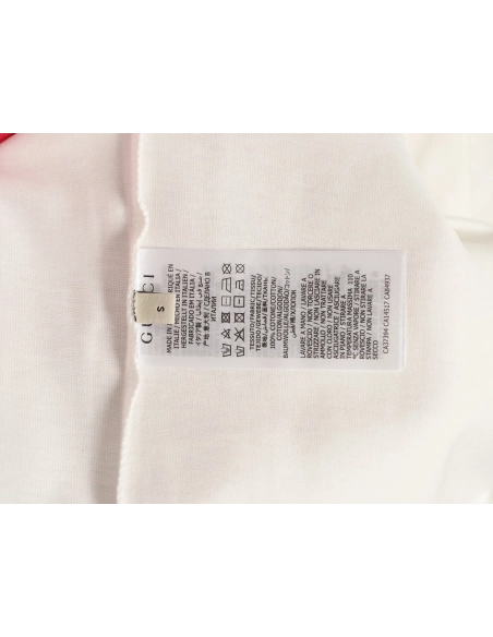 Gucci fluorescent pink logo embroidered short-sleeved shirt,Gucci