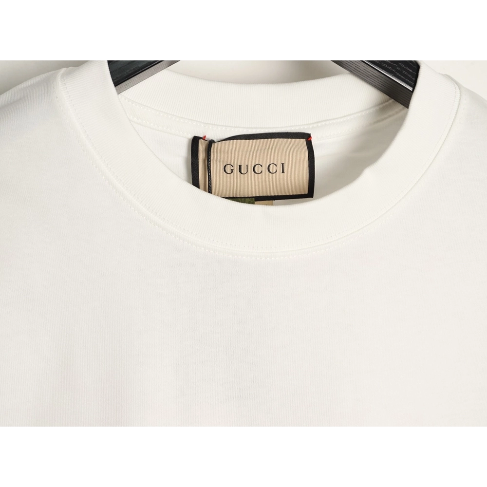 Gucci fluorescent pink logo embroidered short-sleeved shirt,Gucci