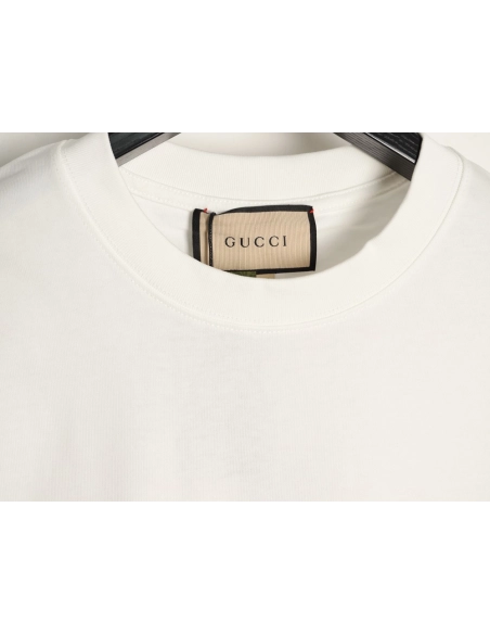 Gucci fluorescent pink logo embroidered short-sleeved shirt,Gucci