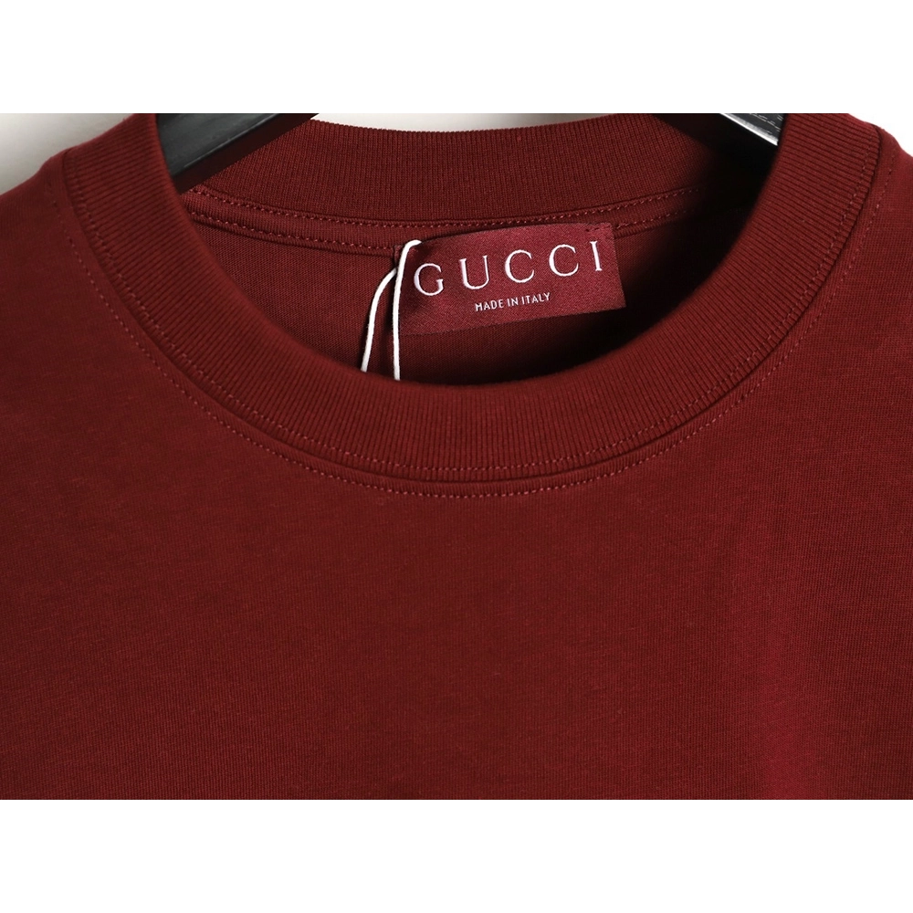 Gucci Two-Tone Horsebit Web Short-Sleeve T-Shirt,Gucci