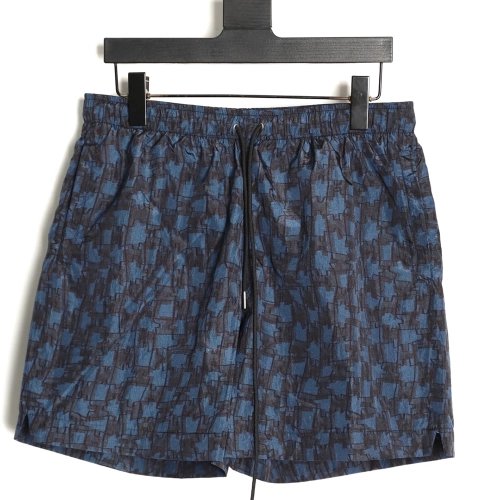 Herm¨¨s Paris All-Over Logo Nylon Shorts,Hermes