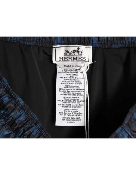 Herm¨¨s Paris All-Over Logo Nylon Shorts,Hermes