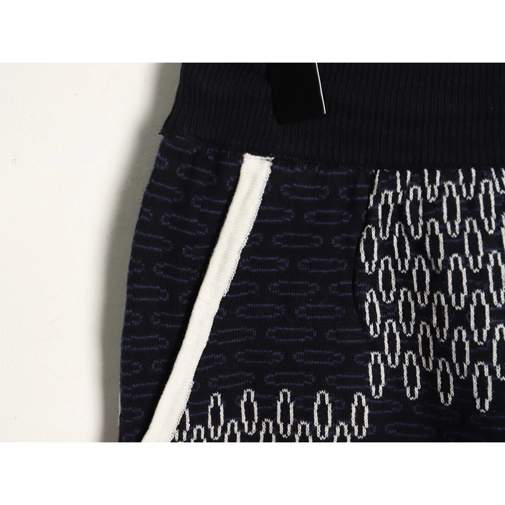 Louis Vuitton Damier Jacquard Knit Shorts,Louis Vuitton