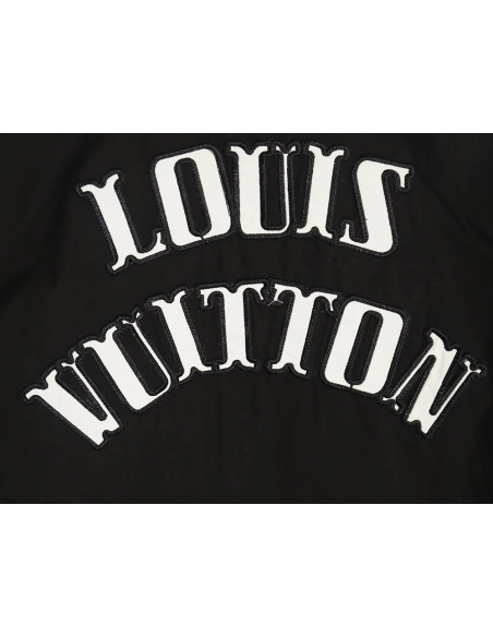 Louis Vuitton Dice Letter Embroidered Short-Sleeve Shirt,Louis Vuitton